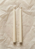 Ivory Taper Candles